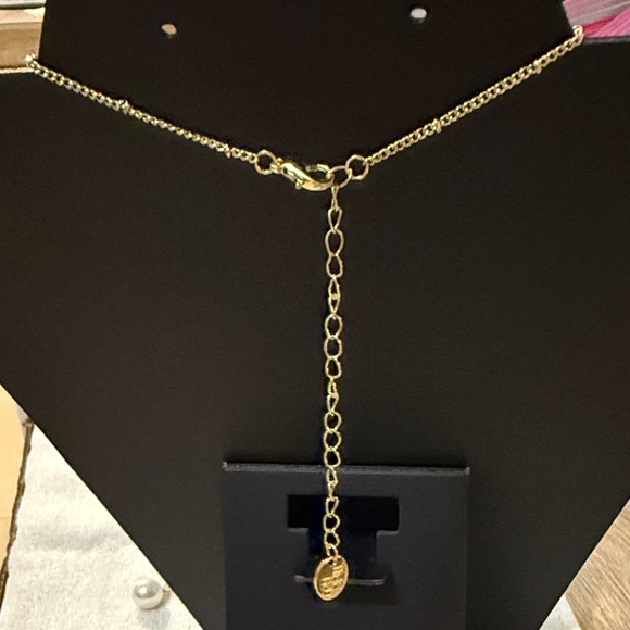 Elegant Gold Tone Chain Necklace - Picture 3 of 4